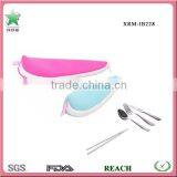 Food Grade Neoprene Tableware Bag With Zipper Closure thumbnail-1