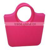 FDA & LFGB Approved Popular Fashion Color Waterproof Silicone Hand Bag thumbnail-3