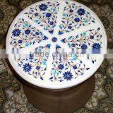 White Inlay Table Tops