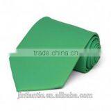 2016 Hot Selling Solid Green Colored Plain Blank Silk Tie for Men thumbnail-1