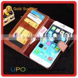 [UPO] 2016 Card Holder PU Leather Filp Wallet Cell Phone Case for IPhone 6 6s Plus Wallet Leather Case thumbnail-6