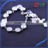 Fatima Silver Catholic Rosary Gift