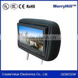 7 " 10 " 12 " 15 Inch LCD Cab Car Taxi Headrest Advertising Screen With WIFI 3G Optional
