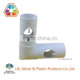 pp round 2 way tube connector/Plastic tent connector