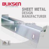 Customize Sheet Metal Stainless Mounting Pipes Bracket Square thumbnail-4