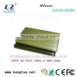 NEW!2.5" SATA TO USB 2.0 External HDD Enclosure Case