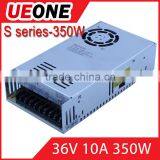 350W CE RONS Approved 36v 10a Switching Power Supply S-350-60
