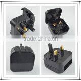 Hot Selling European to UK BS Converter Plug Adapter Male to Male uk bs 5733 Travel Adapter,adaptor Plug