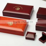 high luxury and high quality wooden gift box for coin packing