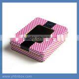 Rectangle Gift Metal Tin Box With Clear Window thumbnail-1