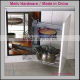 Made in China New Kitchen Hardware Fitting Lazy Susan Iron Chrome Swing Trays thumbnail-3
