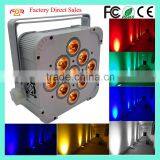 9*15 Watt RGBWA 5IN1 Mobile Stage DJ Cellphone App WIFI 9*15Watt LED Wireless Battery Mega Slim Flat Par Can