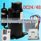 Hot Sale 9900btu Solar Powered 48V DC Air Conditioner for Home Using Split A/c dc Electric Compressor