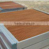 muti-span greenhouse humidifying evaporative cooling pad