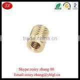 Guangdong Province OEM Serve Brass Slotted Coarse Threaded Insert thumbnail-4