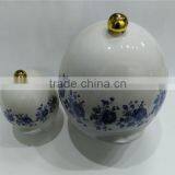 Hot Sale Personalized Color Glazed Decorative Porcelain Candle Jar thumbnail-5