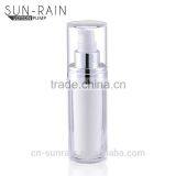 Professional Wholesale High Class High Quality Color Customized PMMA Silk Print Lotion Pump Bottle 50ml thumbnail-3