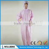 2017 Cleanroom ESD Antistatic Clothes Coverall With Cap thumbnail-3