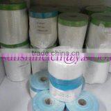 Protection HDPE Pre-taped Masking Film With Cloth UV Resistent Tapes thumbnail-1