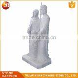 China Granite Garden Decoration Happy Human Figure Sculpture thumbnail-1