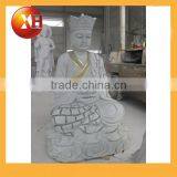 Hand Carved Paintings of Buddha Faces Statue for Garden Decoration thumbnail-1