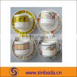 PORCELAIN TEA CUPS AND SAUCERS SET thumbnail-1