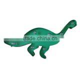 Store More Green Dinosaur Shaped Wall Art Metal LED Light for Carnival thumbnail-2