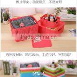N518 House Hold Plastic Storage Box Big Storage Organizer Home Storage Basket thumbnail-5
