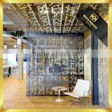 Home Decor Stainless Steel Decorative Metal Folding Screen Room Divider thumbnail-4
