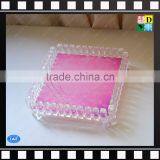 High Quality Plexiglass Fruit Holder Snack Dish Acrylic Food Tray thumbnail-1