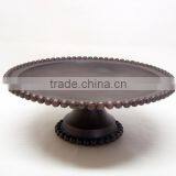 Aluminum Cake Stand,Metal Cake Stand,Designer Cake Stand,Antique Metal Cake Stand thumbnail-1