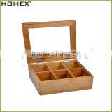 Custom Hot Sale Packaging Cardboard Bamboo Tea Box/Homex_Factory thumbnail-1