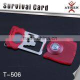 2016 Hot Sale Precision Survival Card With Compass/T-506 thumbnail-2