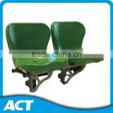 Riser Mount PE Plastic Stadium Chairs With Aluminum Leg Support thumbnail-2