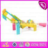 Promotional 46PCS DIY Wooden Puzzle 4D Toy for Kids,Wooden Intelligent 3d Puzzle Diy Toy for Christmas W03B045 thumbnail-4