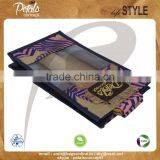 PP Laminated Jute Two Bottle Wine Bag With Window & With Wooden Cane Handle With Inside Partition thumbnail-5