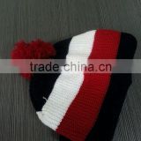 crazy red winter warm knitted hats