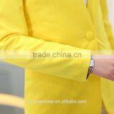 OEM New Design Slim Casual Candy Office Suit Women Suit 2016 thumbnail-3