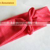 Boutique Quality Lovely Wholesale Soft Crochet Baby Headband Rabbiy Ear Style Rose Red Hairband thumbnail-2