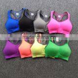 Zm10726a Women Yoga Wear Quick-drying Vest Wireless Yoga Bra Fitness Sports Bra thumbnail-1
