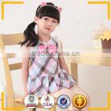 Kids Clothes Summer 2015 Korean Kids Fashion Wholesale Plaid Shirt for Girls thumbnail-1