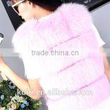 Super Quality and Low Price Real Full Pelt Fox Fur Vest Short Fur Vest Genuine Leather Gilet For Women Natural Fox Fur Coat thumbnail-2