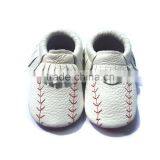 Hot Sale New Fashion Soft Newborn Leather Baby Moccasins thumbnail-2