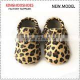 Top Selling Baby Hard Sole Walking Shoes Toddler Shoes Rubber Sole Genuine Leather Baby Moccasins thumbnail-1