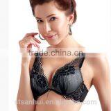 Newest Style Ladies Mystery Black Push up Women Sexy Bra thumbnail-1