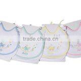 Infant Baby Bibs 100% Cotton Interlock Fabric With Embroider thumbnail-1