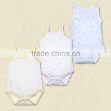 High Quality Custom Printing String Cotton Baby Romper Bodysuit thumbnail-1