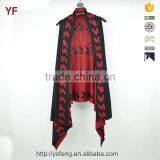 2016 New Designs Women Knit Ladies Poncho thumbnail-1