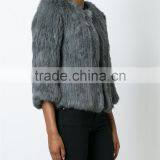Shandao OEM Custom Winter Soft 3/4 Sleeve Fashional Luxury Fur Coat thumbnail-3