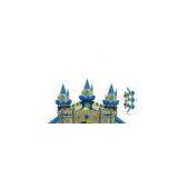 Recreation Slide Equipment Solid Anti-UV Kids Castle Playground for Toddlers thumbnail-1